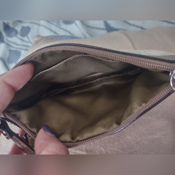 Gold Coach Clutch Wristlet - Picture 4 of 4